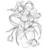 Tulipsiez in a vase